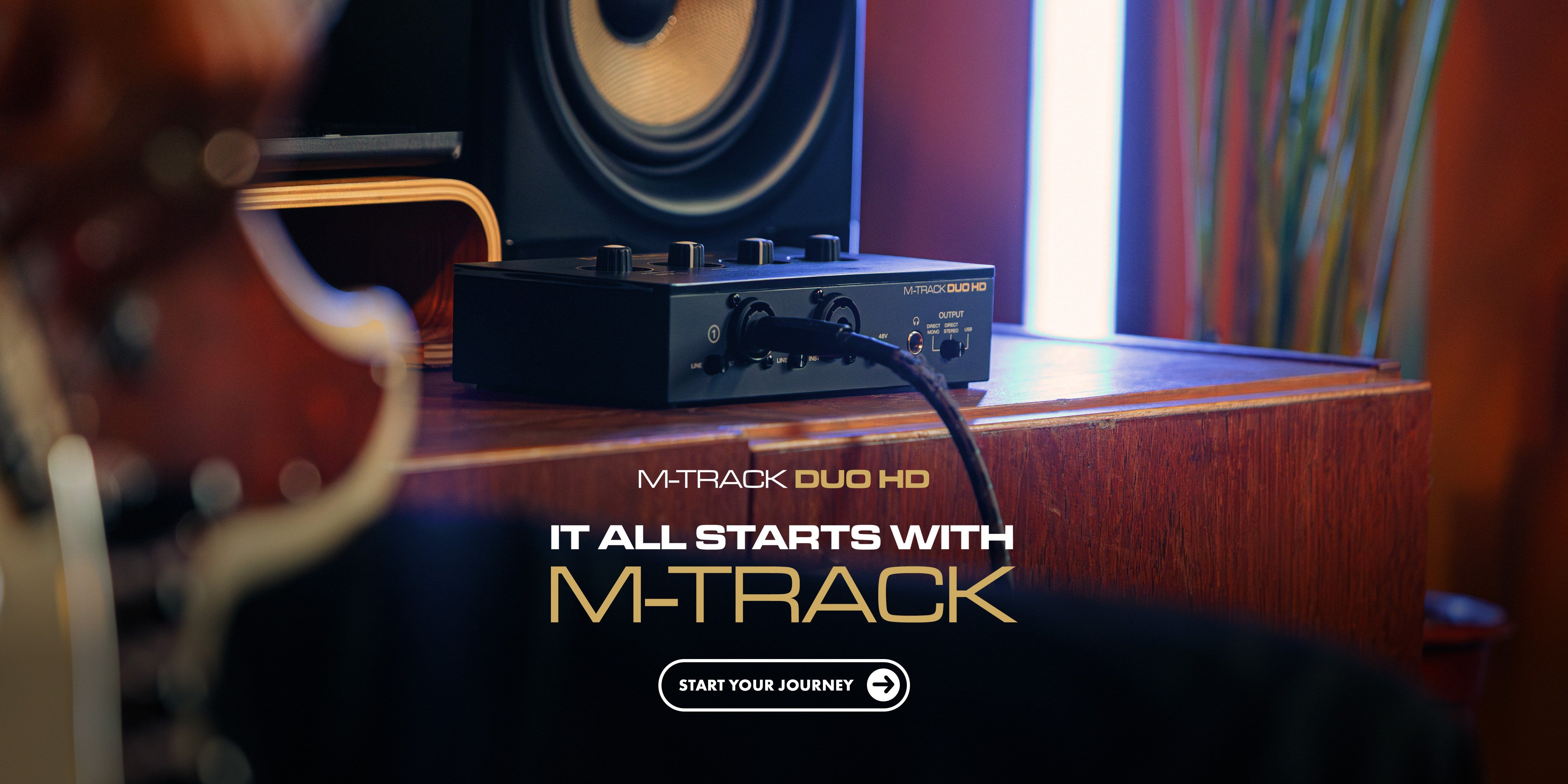 M-Track Duo HD USB audio interface